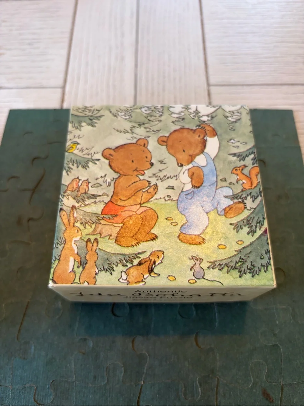 Vintage 1982 Authentic Ida Bojhatta Jigsaw Puzzle, 36 Pcs 7.5x7.5